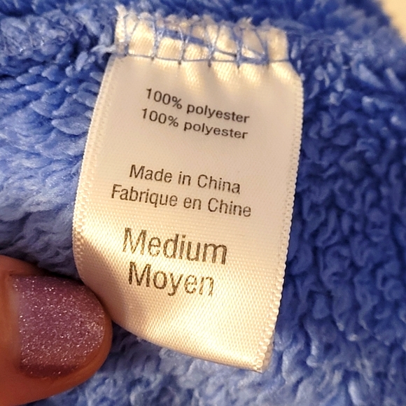 Blue polkadot robe - Picture 3 of 4